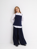 Топ школьный, синий