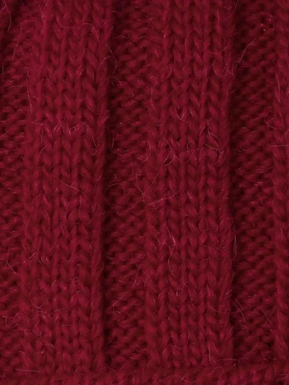 Шапка детская зимняя вязаная с помпоном и снуд