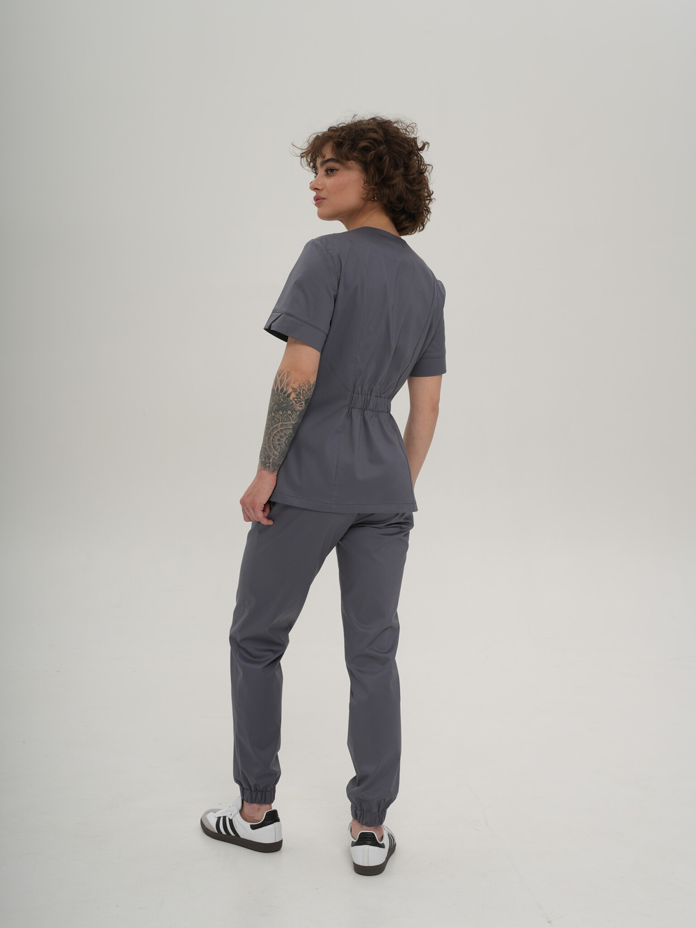 Костюм медицинский женский | Бл-331/2а +Б-128 клеон экстра