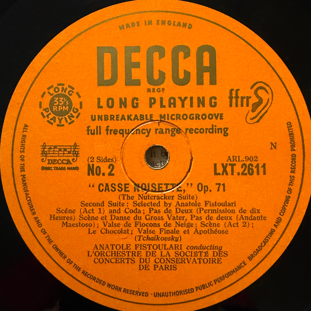 Чайковский - Щелкунчик Сюита (Англия 1954г.) Т