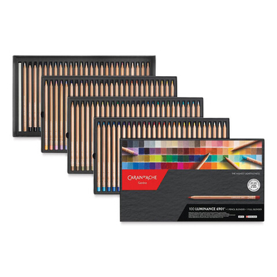 Caran d'Ache Luminance набор 100 цветов