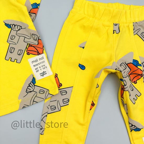 Комплект хлопковый Moi Noi, Замки из песка на желтом