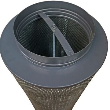 Угольный фильтр КЛЕВЕР - М 2500 м3 в час, d 250