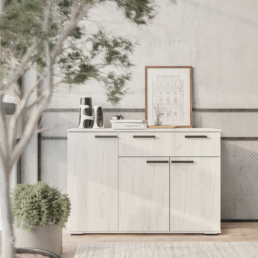 Комод Стандарт 4, три двери, один ящик, 120 см