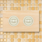 Рамка 2-х постовая, скрытый монтаж, Шедель Форест, дерево, цвет светлый бук BF7-620-110