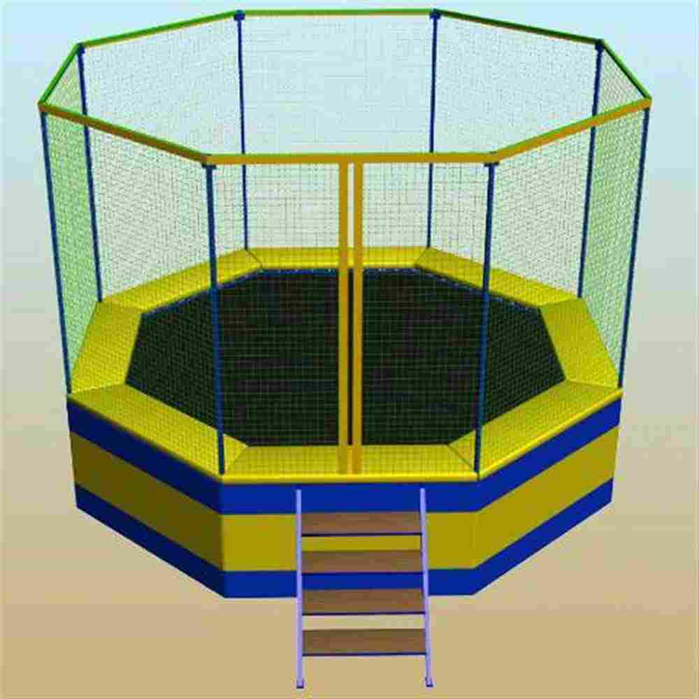Батутная арена "Мини", круглая 4x4x3 м