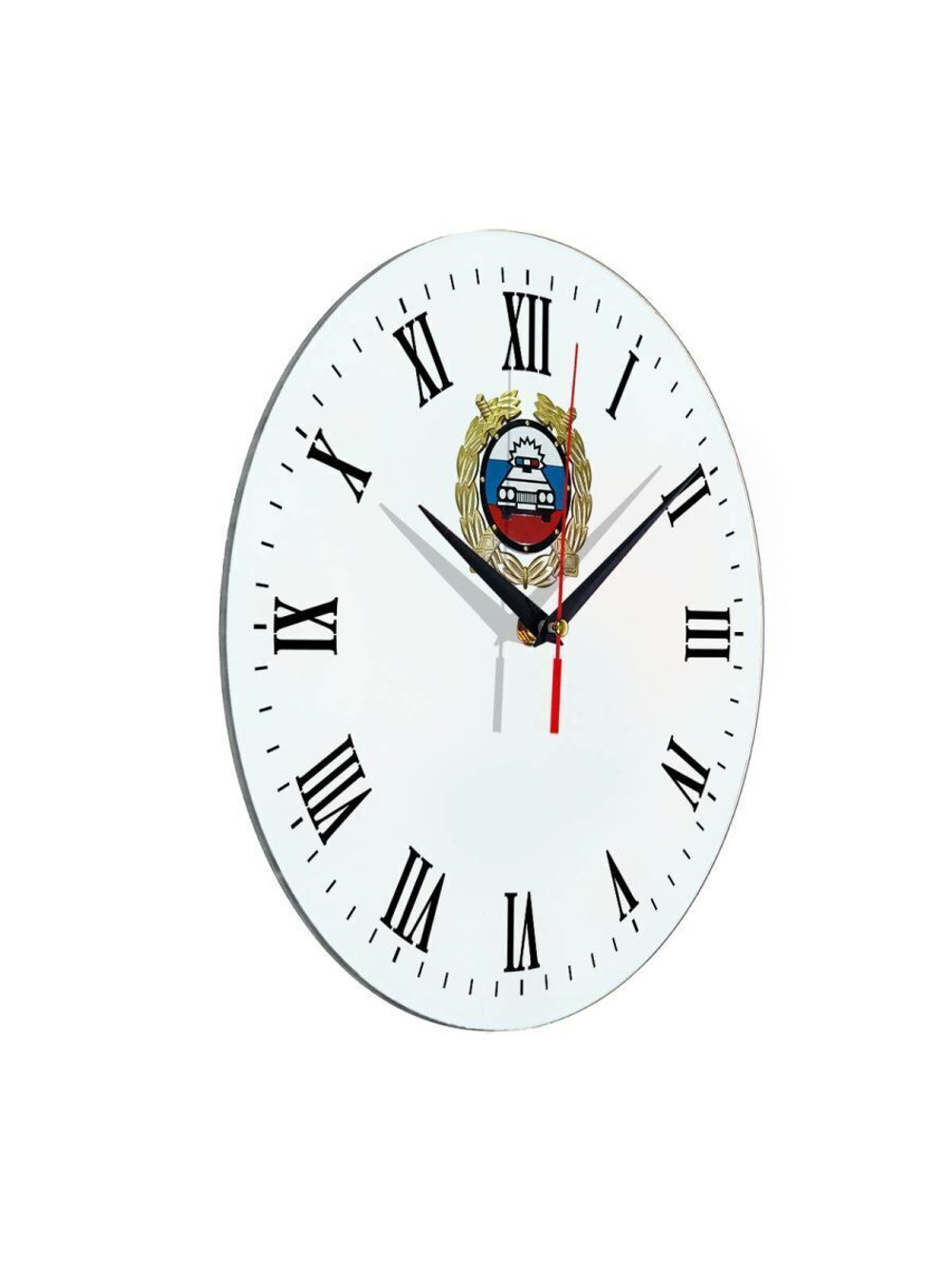 Настенные часы "Эмблема ГИБДД 39" Декор для дома, подарок