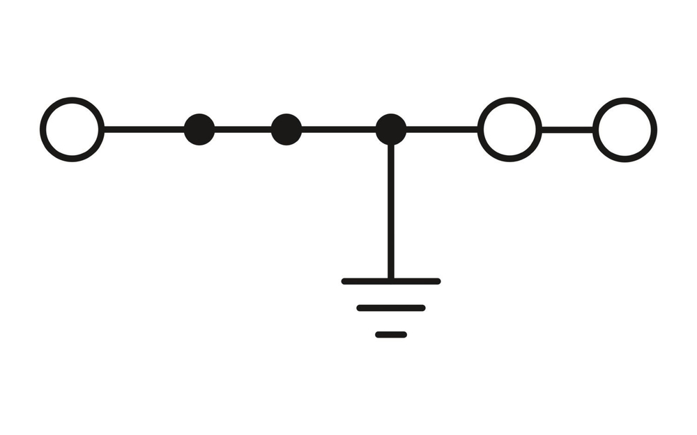 3050329 - QTCU 2,5-TWIN-PE - Заземляющая клемма