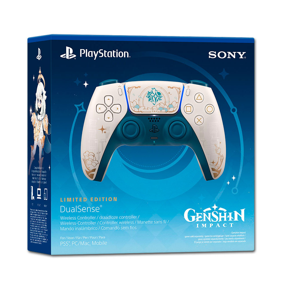 Геймпад PS5 Sony DualSense Genshin Impact Limited Edition