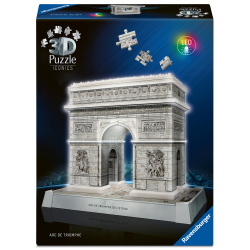 Пазл 3D Ravensburger Iconics 080299 Триумфальная арка с LED-подсветкой 255 элементов 080299 — фото 1