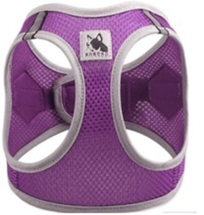 КАСКАД MARLY Шлейка-жилетка анатомическая для собак, размер М, фиолетовая