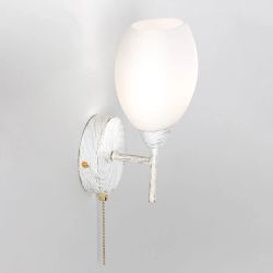 Citilux Флорида CL148310 Бра с выключателем Белое с патиной