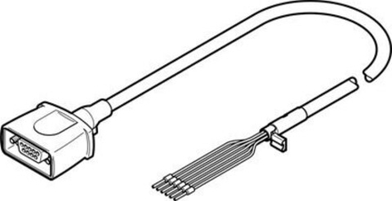 NEBM-S1G9-E-5-Q5-LE6 Кабель электродвигателя