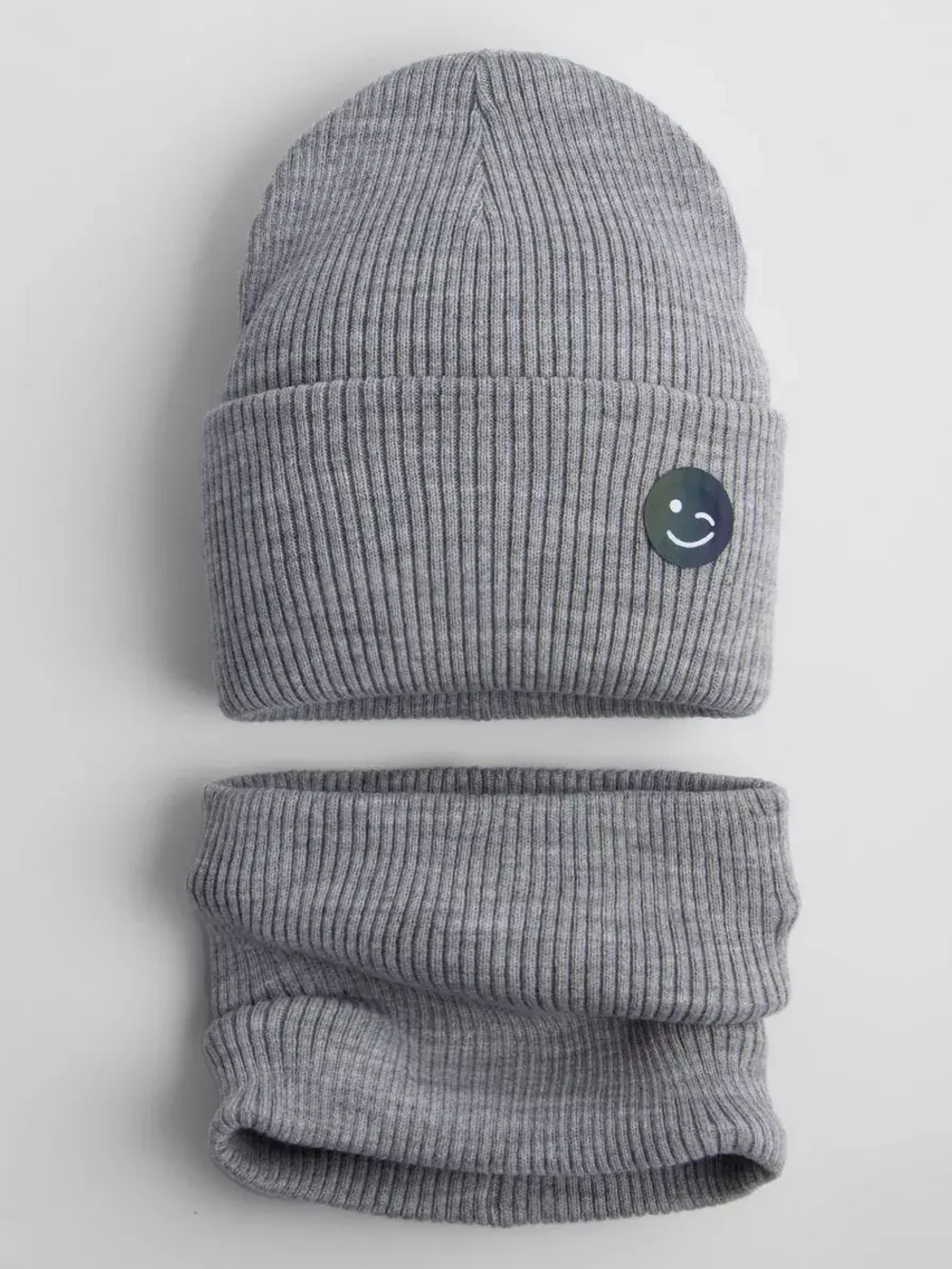 Шапка и снуд для мальчика на осень