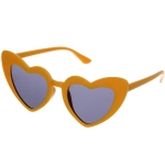 Очки солнцезащитные детские «ЛЕТОЗДЕСЬ», сердечки, микс 6 цветов