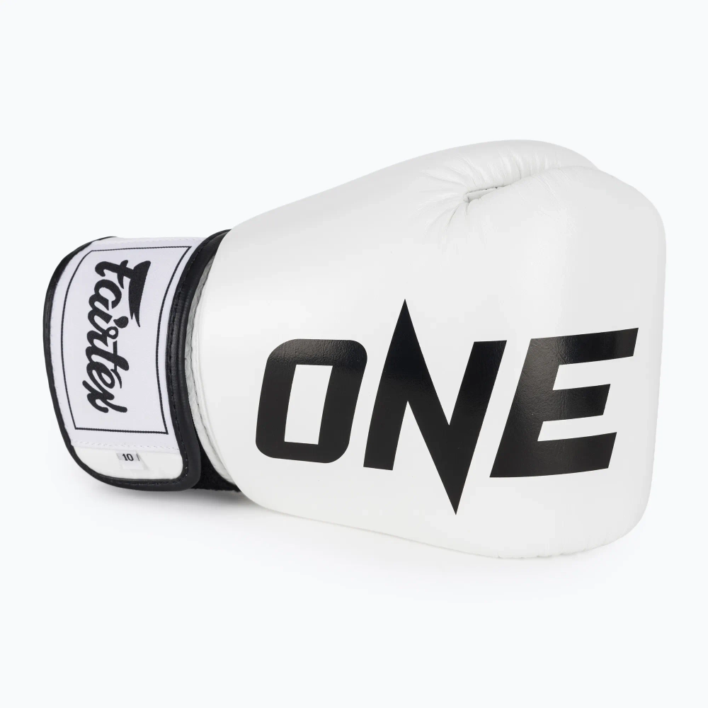 Боксёрские перчатки Fairtex ONE X Fairtex Boxing white
