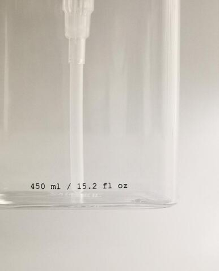 ZARA HOME ДОЗАТОР ДЛЯ ЖИДКОГО МЫЛА ИЗ БОРОСИЛИКАТНОГО СТЕКЛА, ПРОЗРАЧНЫЙ