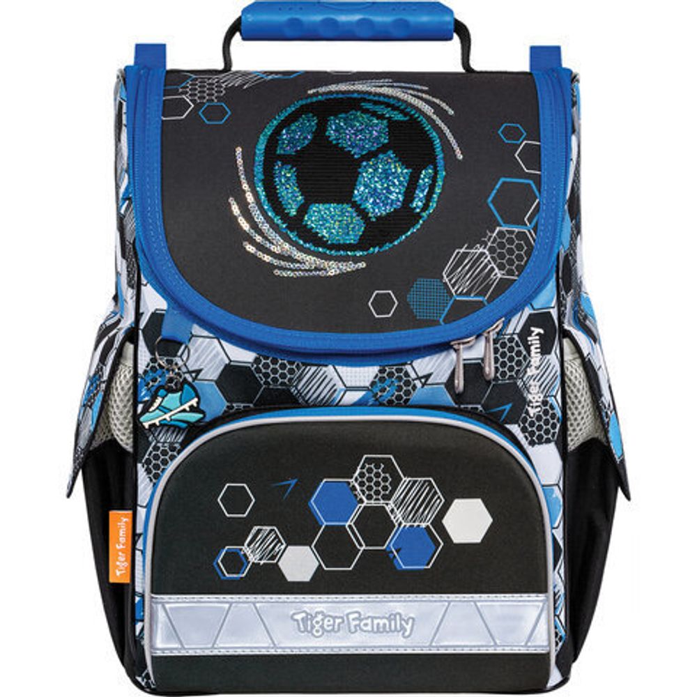 Ранец TIGER FAMILY для начальной школы, Nature Quest, "Fresh Kicks", 35х31х19 см, 270204