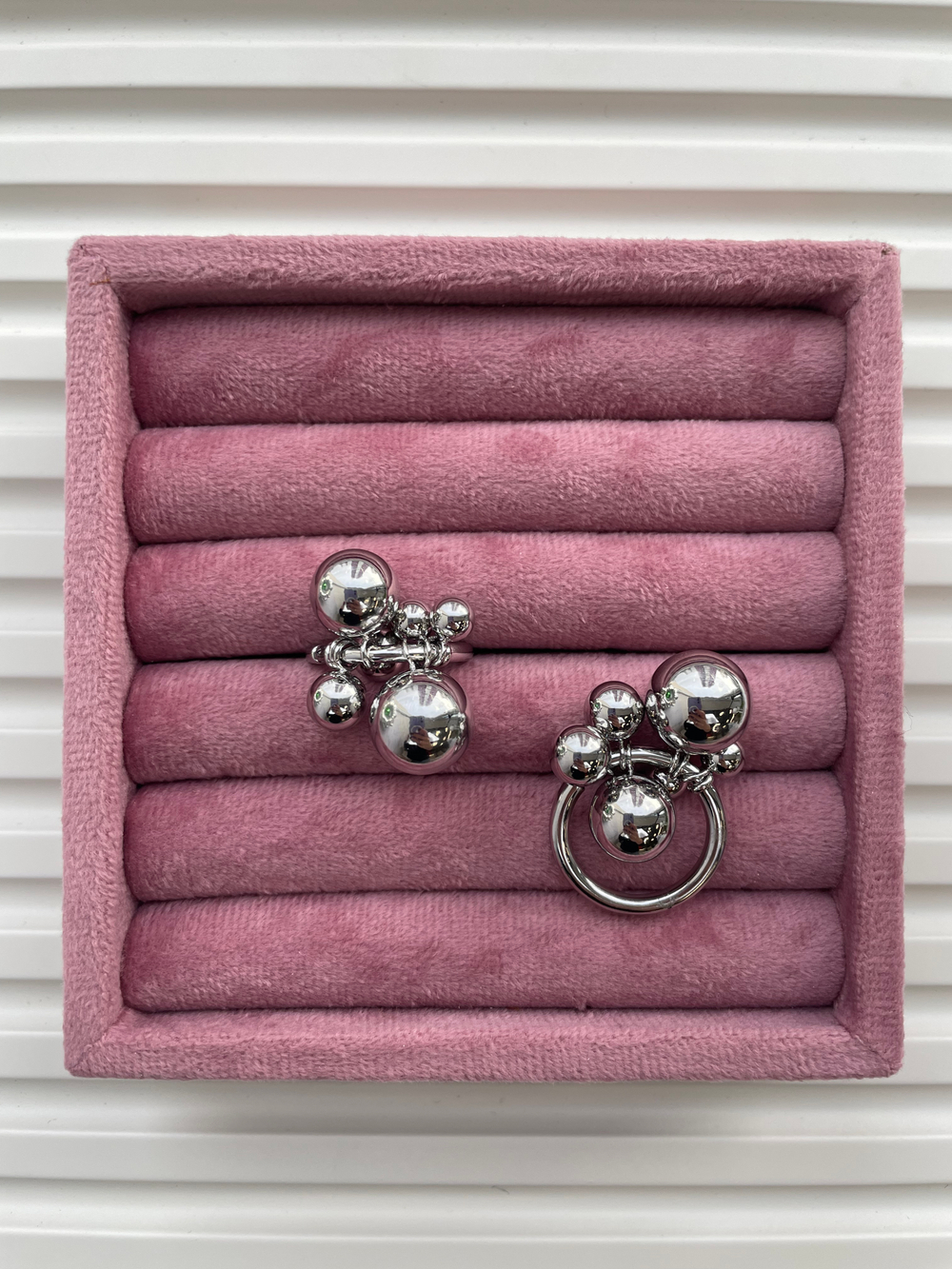 Кольцо "Шары", разъемное