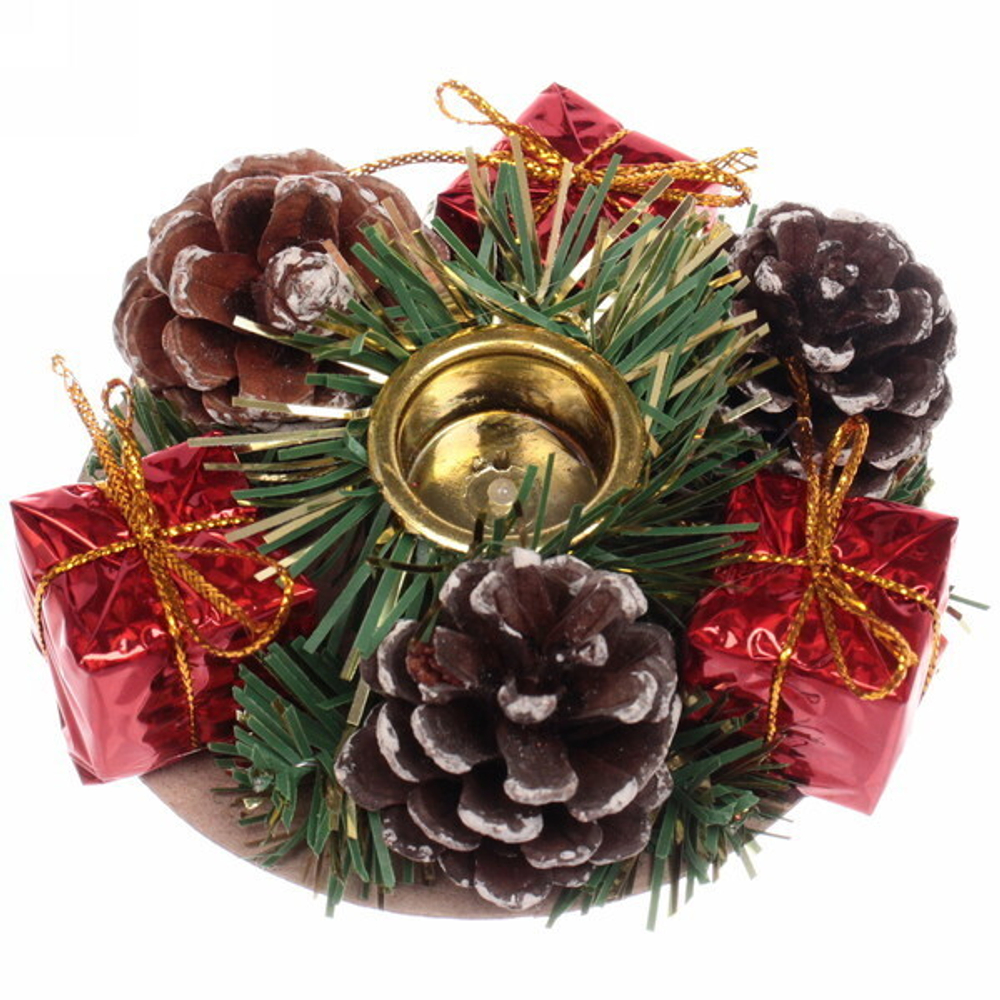 Подсвечник «Лесные подарки» 9 см