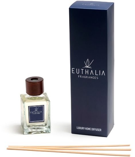 Ambre Noir, ароматический диффузор с палочками, Euthalia Fragrances