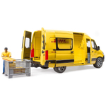 Mercedes-Benz Sprinter фургон DHL с фигуркой