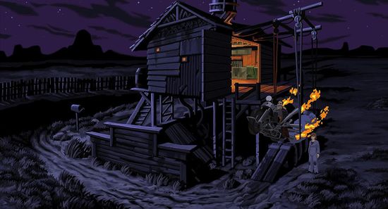 Full Throttle: Remastered [PS4, английская версия]