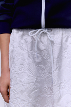 Юбка - солнце из жаккарда на кулиске