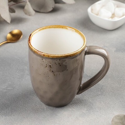 Кружка Магистр «Церера», 400 мл, фарфор, коричневая