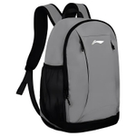 Li Ning Polyester Backpack Unisex Mist Gray