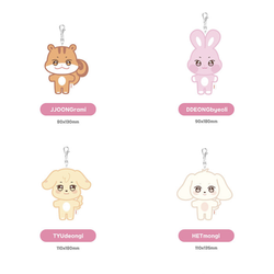 Мерч ANITEEZ IN THE COLOR - ANITEEZ PLUSH KEYRING [Плюш брелок]