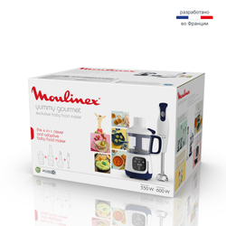 Универсальный набор 4 в 1 Moulinex Yummy Gourmet DD55W110, для детского питания