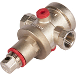 ROMMER Редуктор давления PN25 1/2" (с выходом под манометр 1/4")