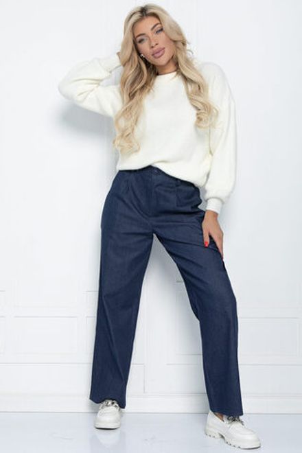 Брюки Рондо (темно-синие) Б11337 LT Collection