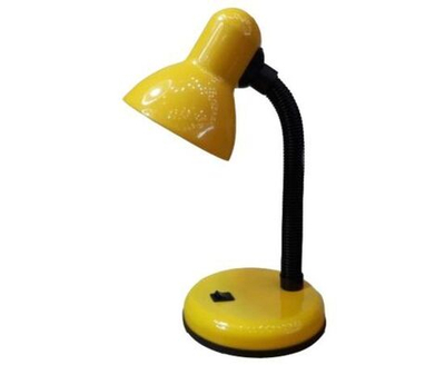 General GTL светильник настольный на основании 60W E27 метал+пластик желтый GTL-032-60-220 800132 (пакет)