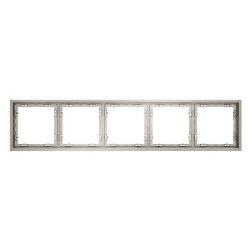 Рамка пластиковая VOLTUM S70 на 5 постов, (кашемир)