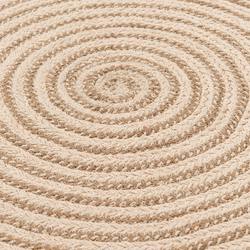 Ковер из хлопка 90см Tkano Ethnic Target бежевый