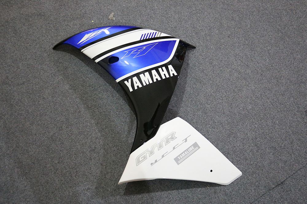 Комплект пластика для мотоцикла Yamaha YZF-R1 12-14 Сине-черно-белый (заводской)