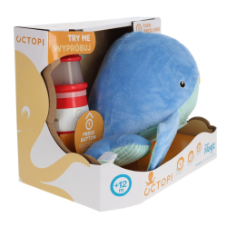 Мягкая игрушка TM Toys Ocean Hugz 1746 DKM6869 Кит с проектором-маяком DKM6869 — фото 1