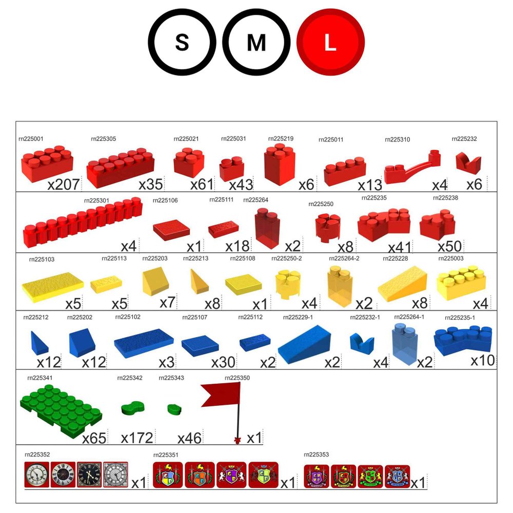 Набор 5": Замок на платформе