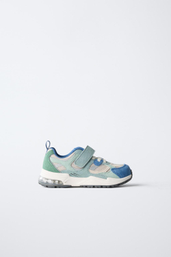 ZARA КРОССОВКИ С ВОЗДУШНОЙ ПОДУШКОЙ, ЗЕЛЕНЫЙ