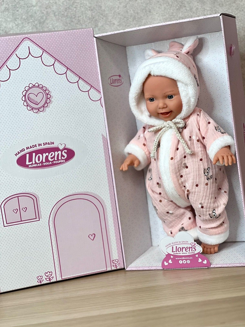 Кукла Llorens мягконабивная 31см Little Baby Girl (63302)