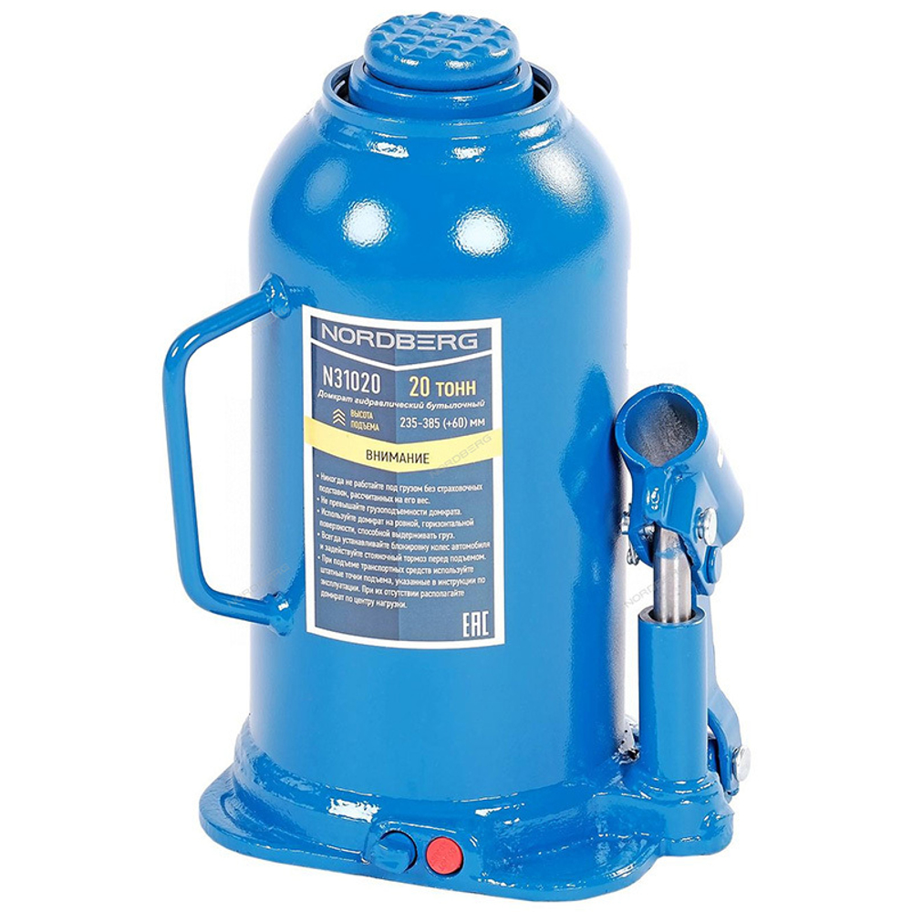 NORDBERG (N31020) Домкрат бутылочный 20 т
