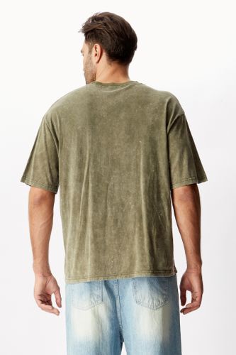 Хлопковая футболка Dover цвета хаки
