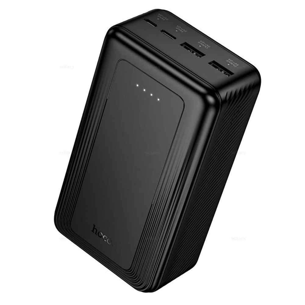 Hoco J165B Honey портативный аккумулятор (30000mAh) (black)