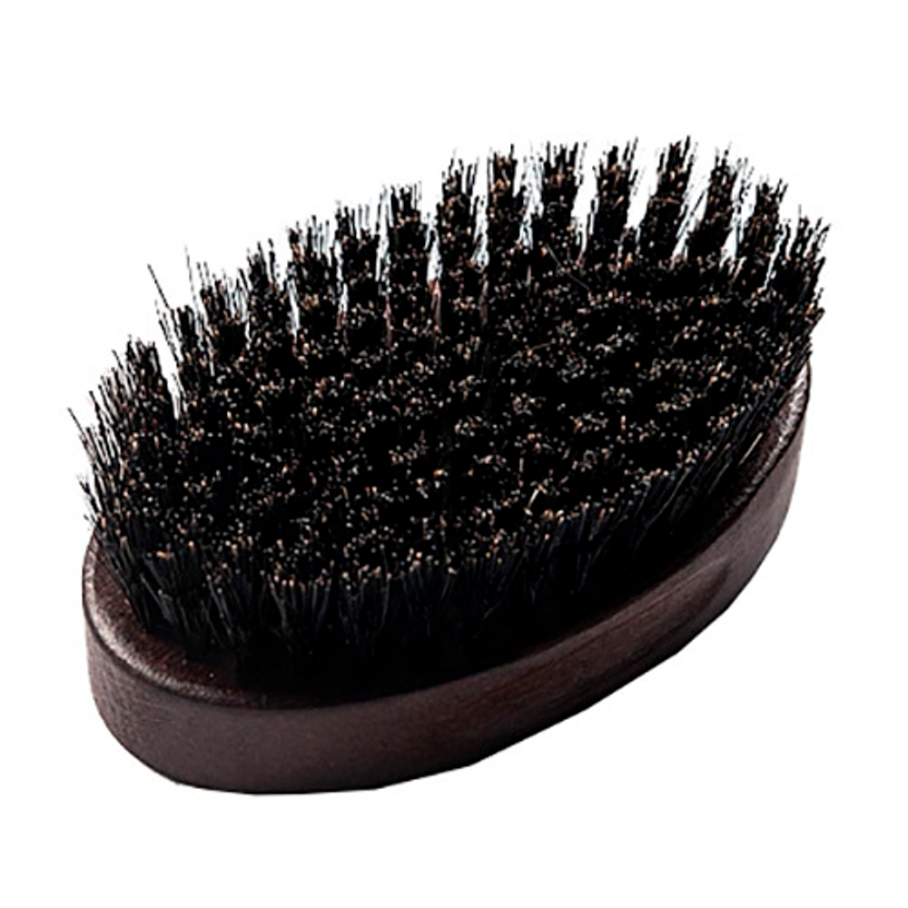 Щетка для ухода за бородой с щетиной кабана happyDoll Barber 13746