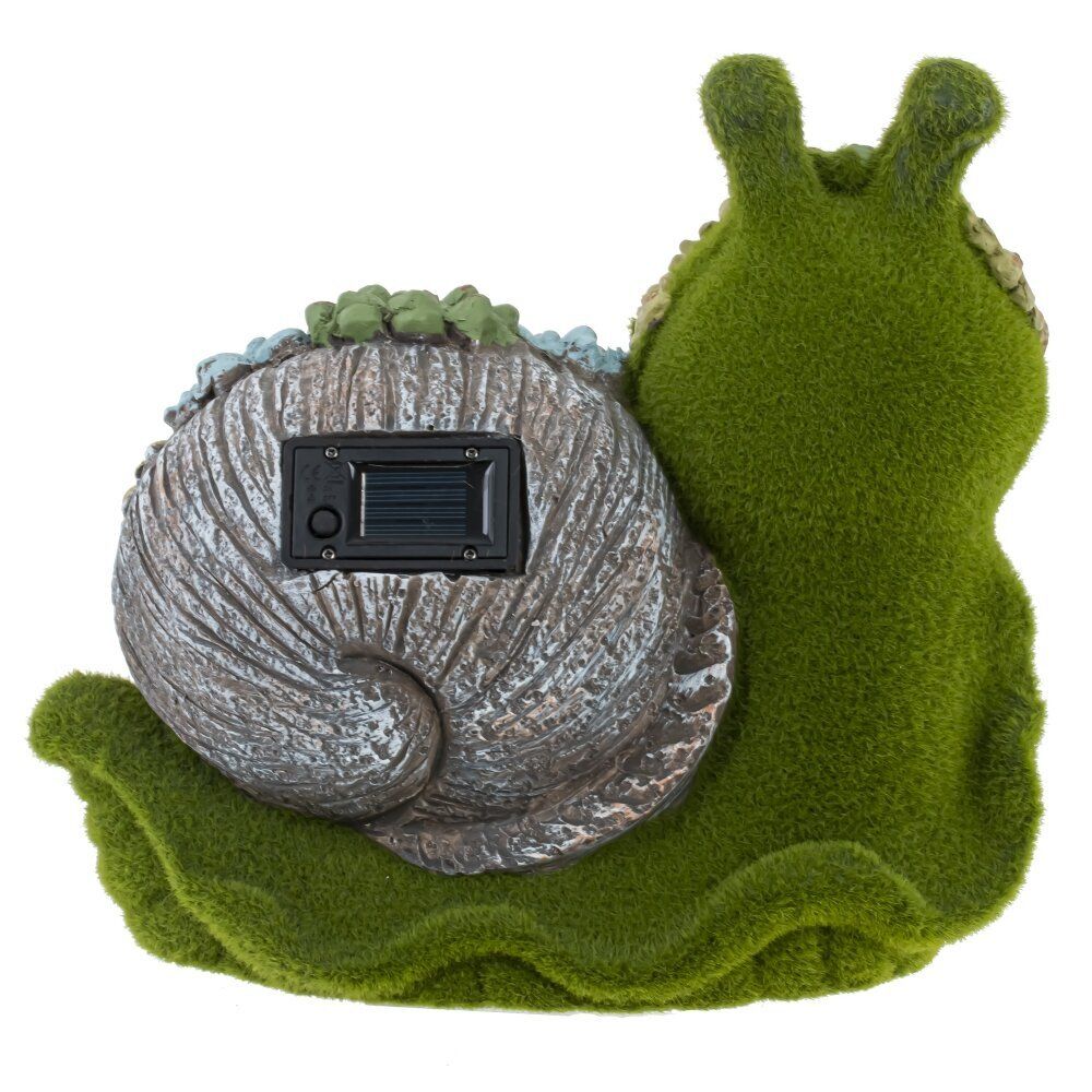 GAEM Фигурка декоративная "Улитка" (подсветка, солнечная батарея), L34 W17 H31 см