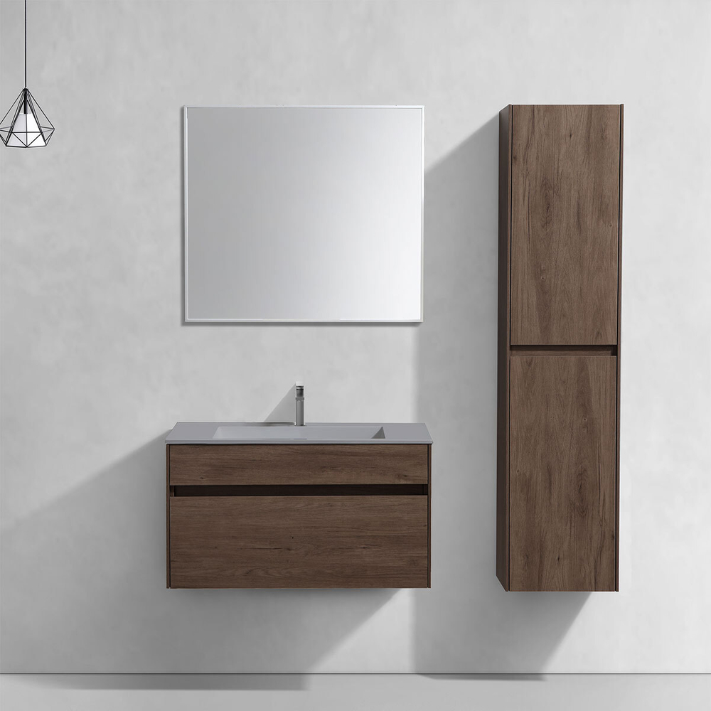 База под раковину Chiara 800 подвесная, 1 выкатной ящик soft-close, R.Oak, , шт