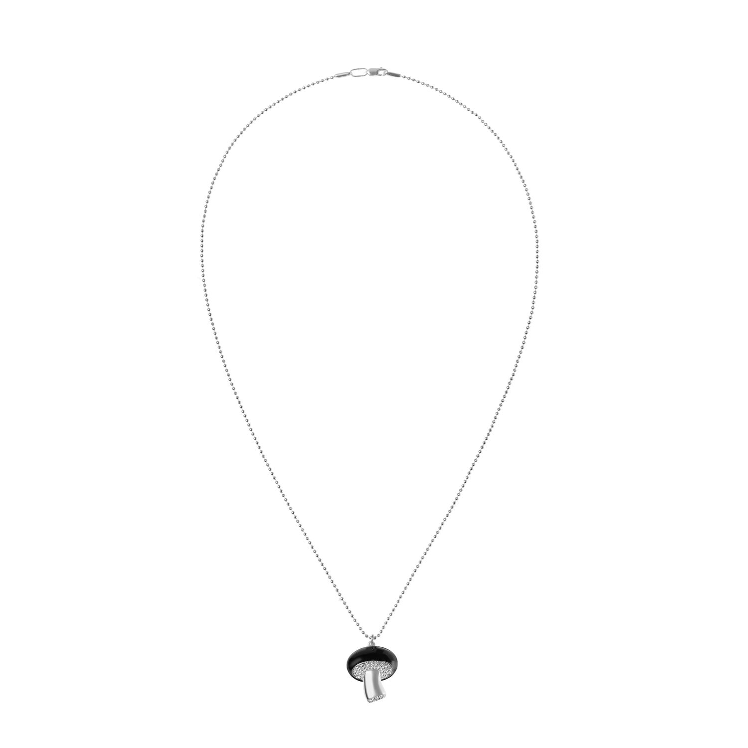Колье Aspen Mushroom Necklace – Black