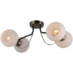 Люстра потолочная ILLUMICO E27 IL0035-4CSQ-79 BK AB